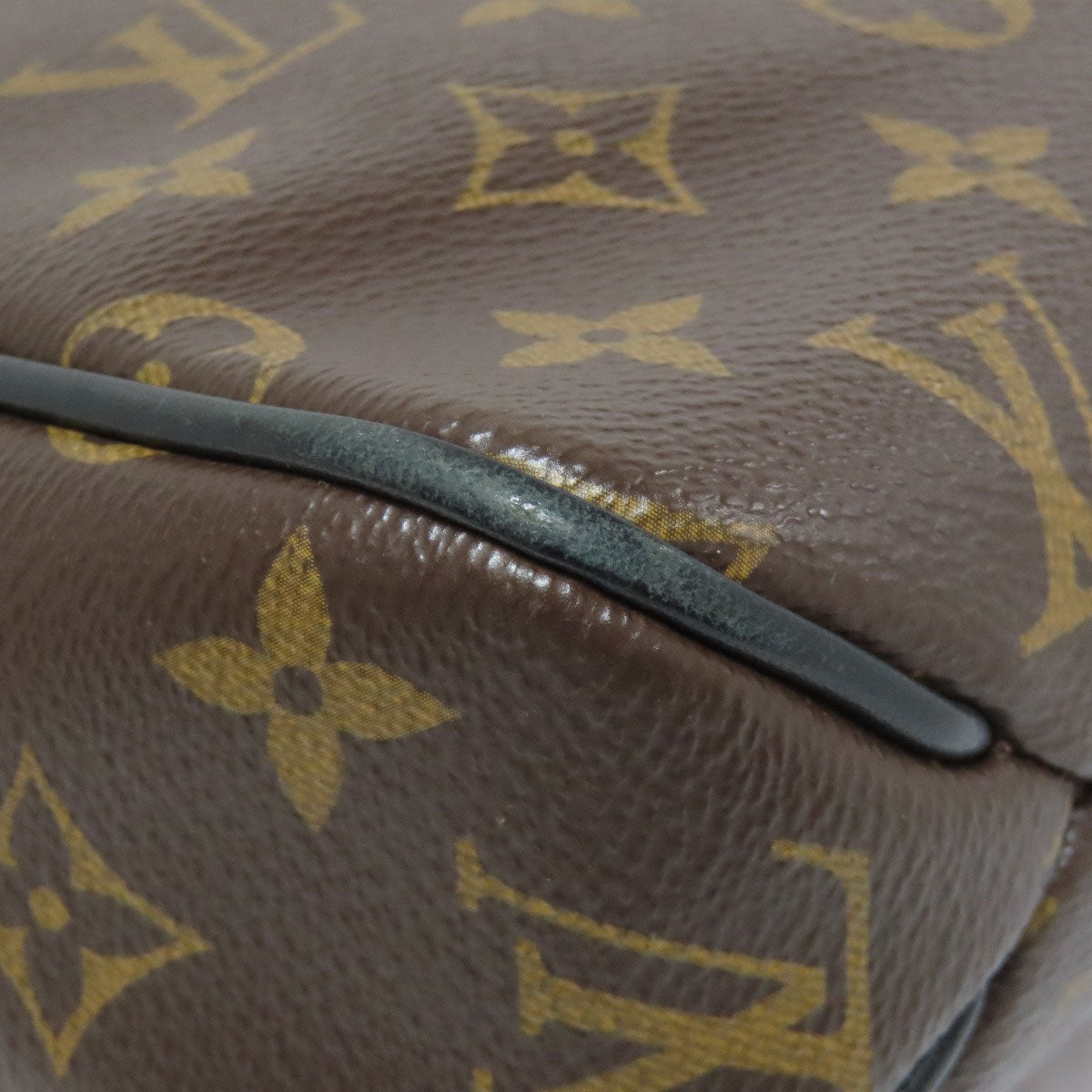 LOUIS VUITTON Shoulder Bag M40935 Monogram canvas Brown District PM Monogram Macassar