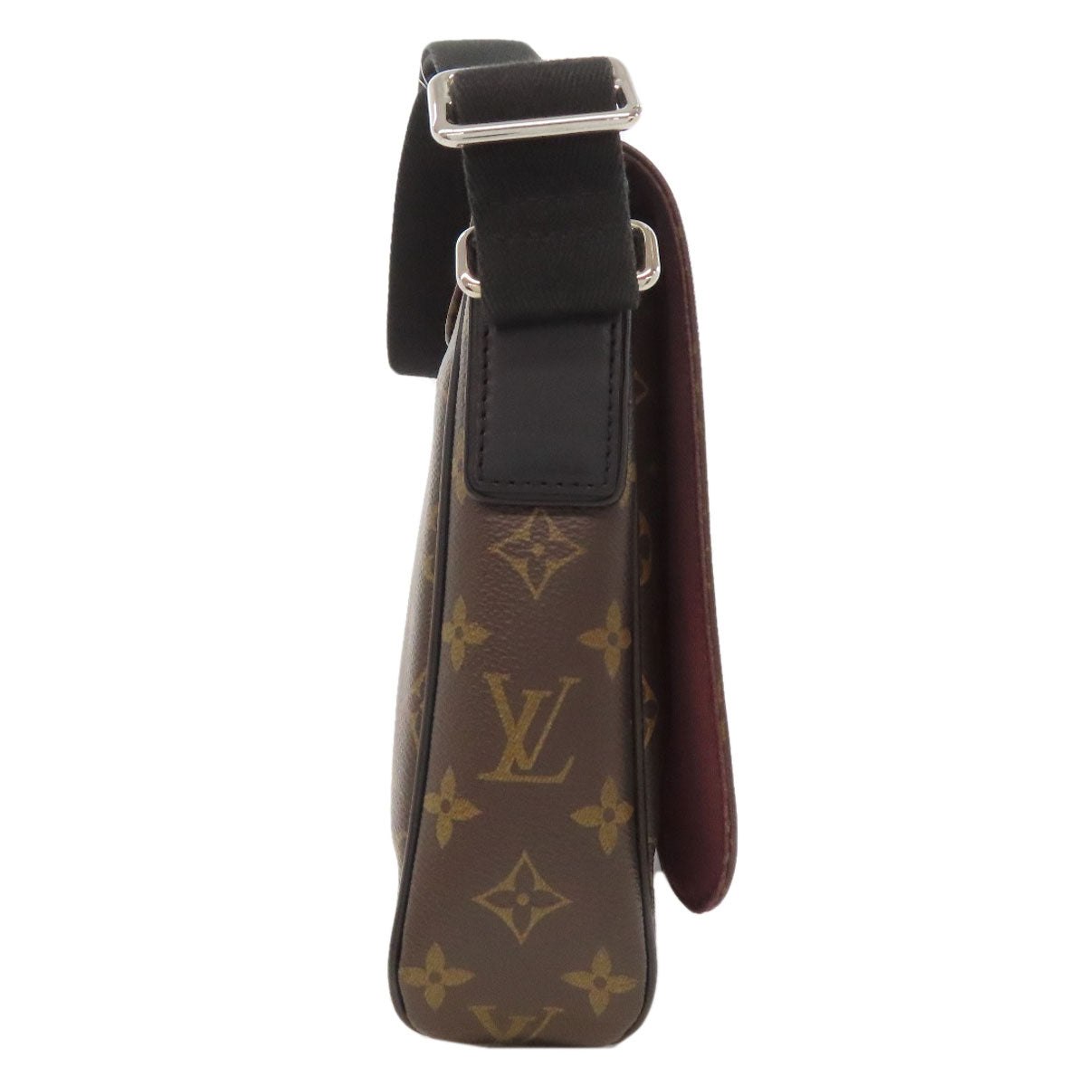 LOUIS VUITTON Shoulder Bag M40935 Monogram canvas Brown District PM Monogram Macassar