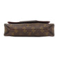 LOUIS VUITTON Shoulder Bag M40935 Monogram canvas Brown District PM Monogram Macassar