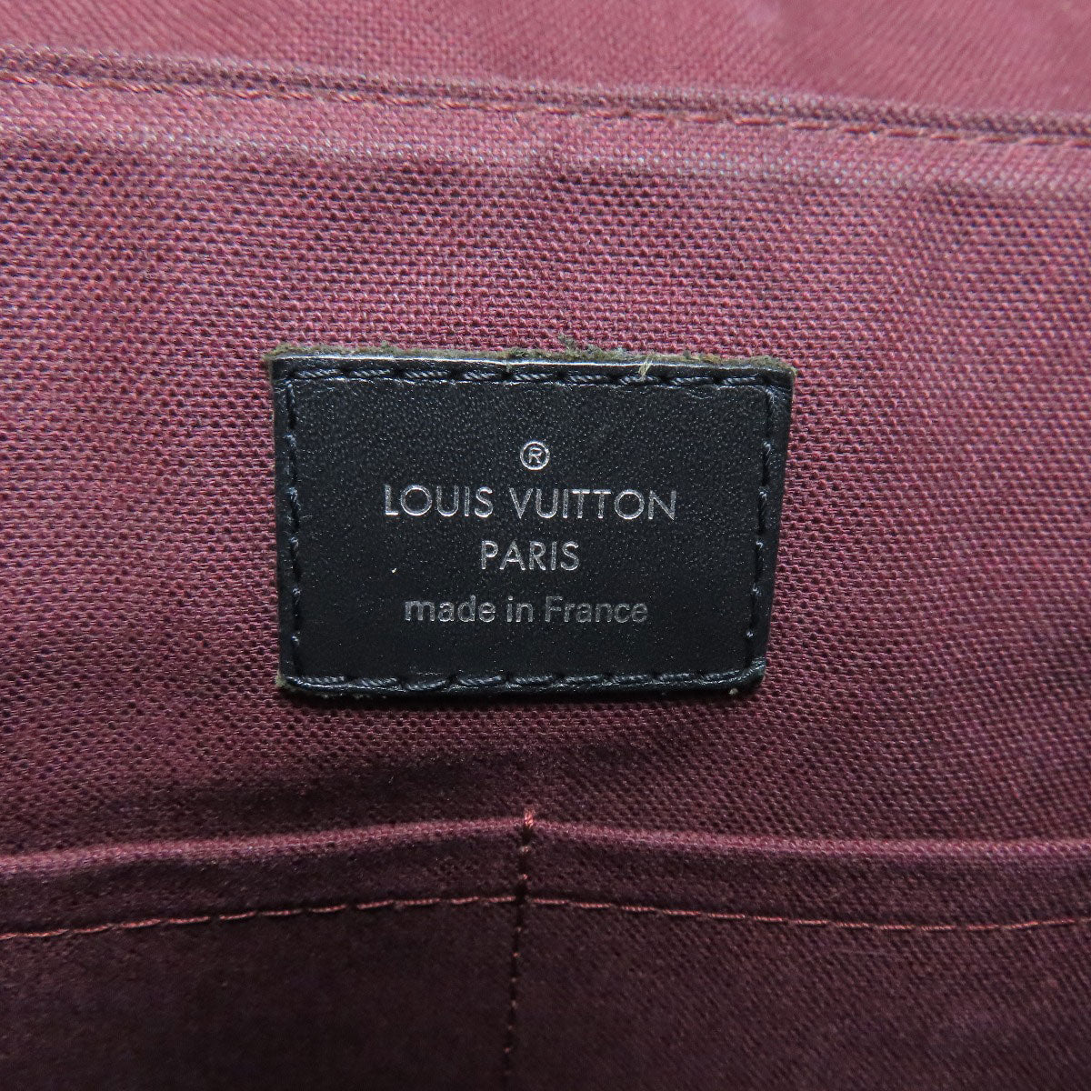 LOUIS VUITTON Shoulder Bag M40935 Monogram canvas Brown District PM Monogram Macassar