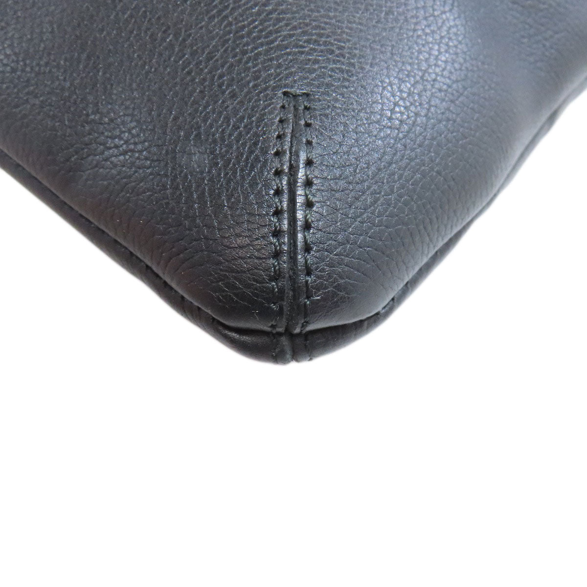 LOEWE Shoulder Bag leather black logo