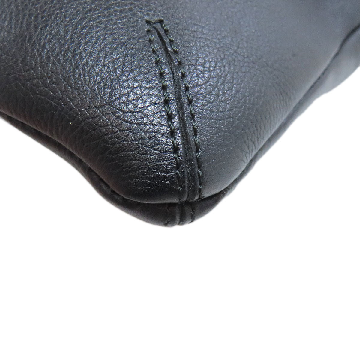 LOEWE Shoulder Bag leather black logo