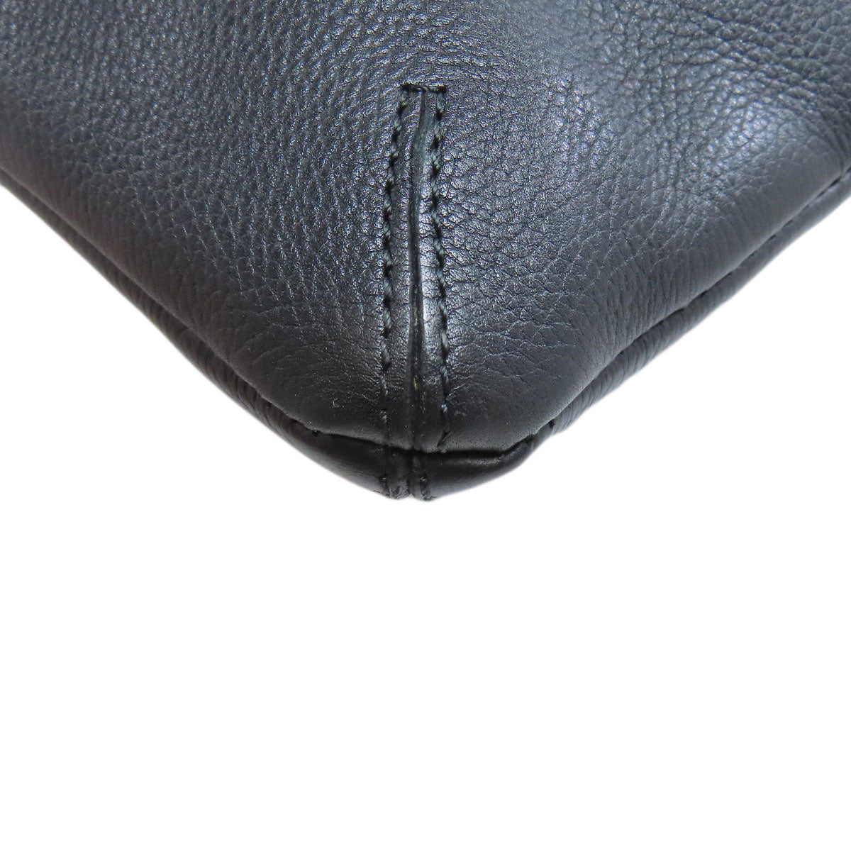 LOEWE Shoulder Bag leather black logo