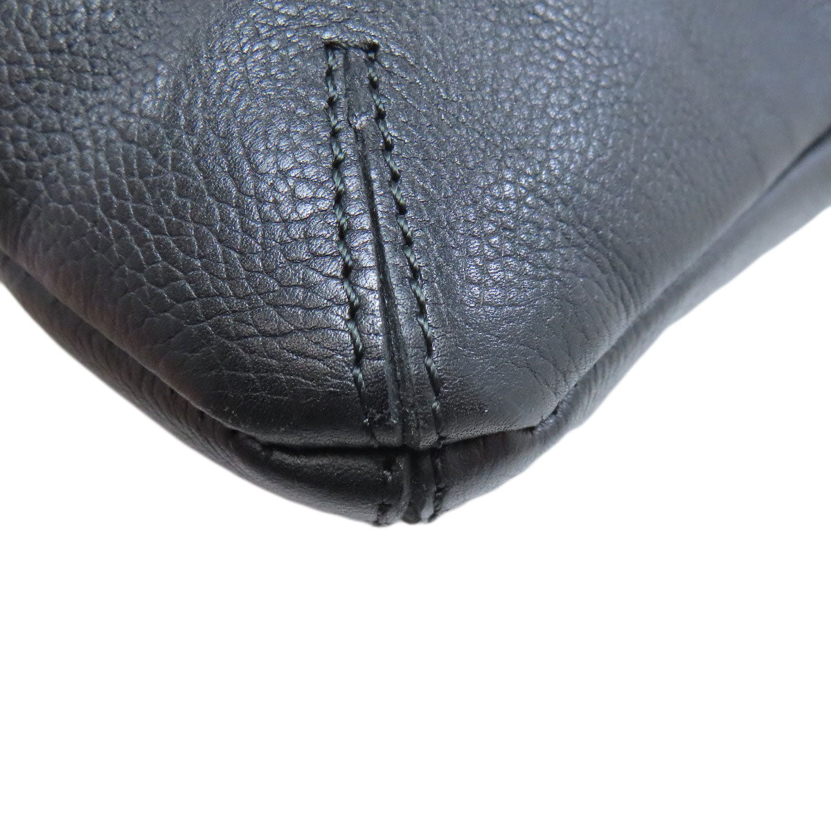 LOEWE Shoulder Bag leather black logo