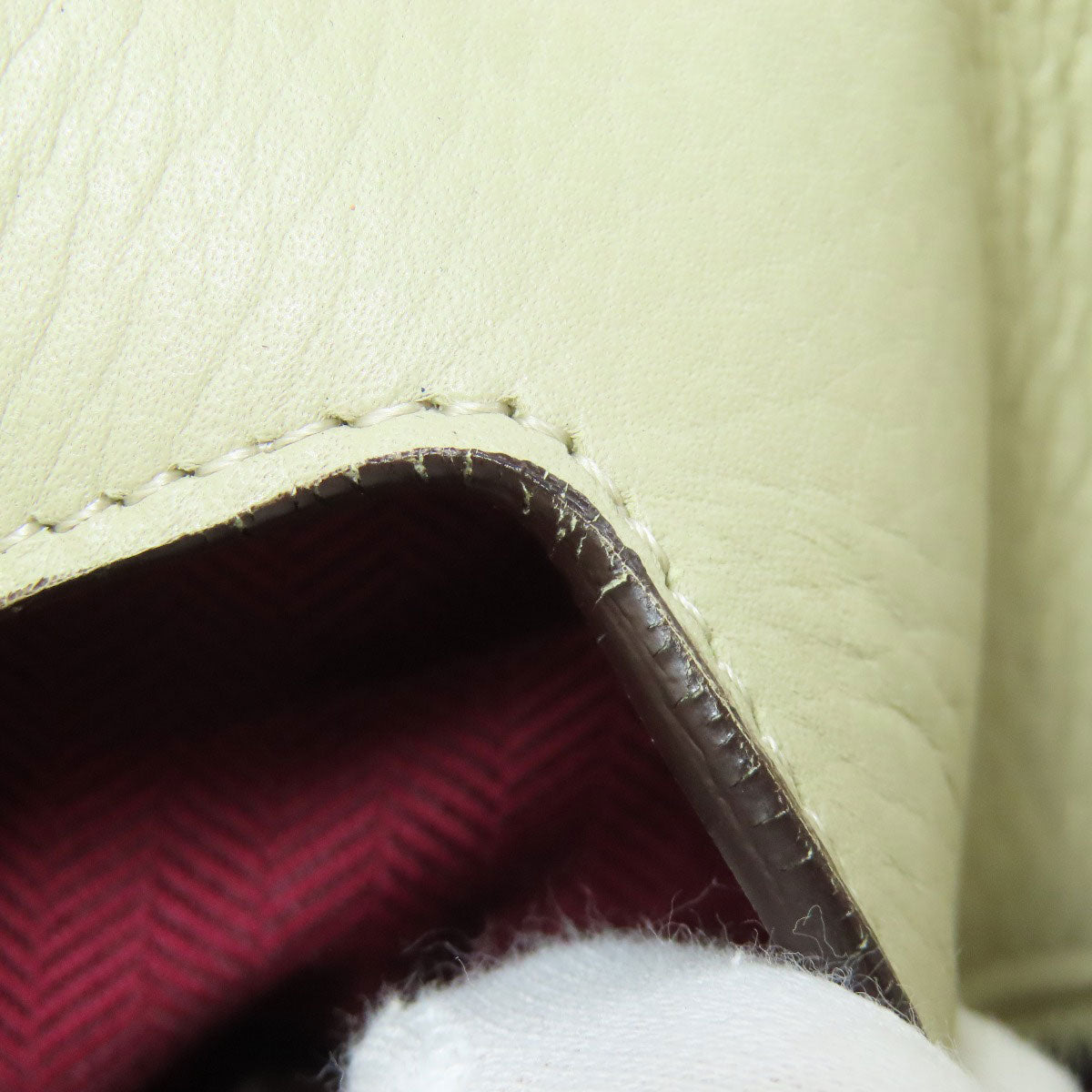LOEWE Tote Bag Calfskin white anagram