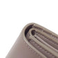 CELINE Bifold Wallet leather gray Triomphe Flap