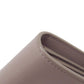 CELINE Bifold Wallet leather gray Triomphe Flap