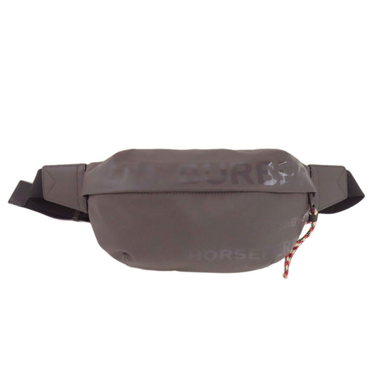 BURBERRY Sling bag PVC gray logo