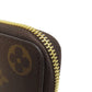 LOUIS VUITTON Long Wallet Purse M60742 Monogram canvas Brown Portefeuille Clemence