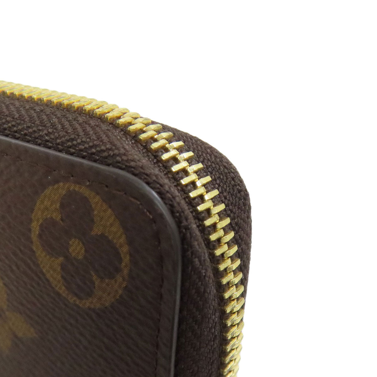 LOUIS VUITTON Long Wallet Purse M60742 Monogram canvas Brown Portefeuille Clemence
