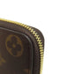 LOUIS VUITTON Long Wallet Purse M60742 Monogram canvas Brown Portefeuille Clemence