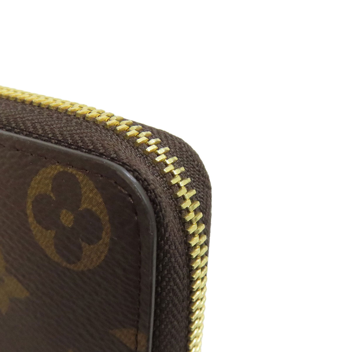LOUIS VUITTON Long Wallet Purse M60742 Monogram canvas Brown Portefeuille Clemence