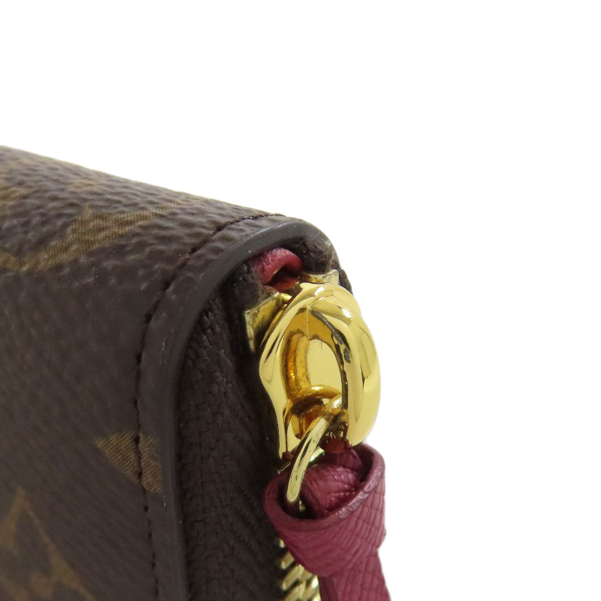 LOUIS VUITTON Long Wallet Purse M60742 Monogram canvas Brown Portefeuille Clemence