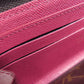 LOUIS VUITTON Long Wallet Purse M60742 Monogram canvas Brown Portefeuille Clemence