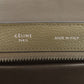 CELINE Handbag leather Brown Trapeze 2WAY