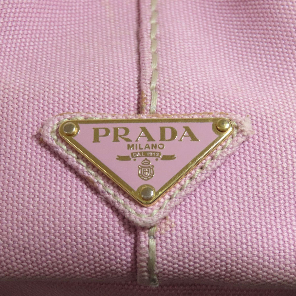 PRADA Handbag 1BG439 canvas pink Canapa mini 2 WAY
