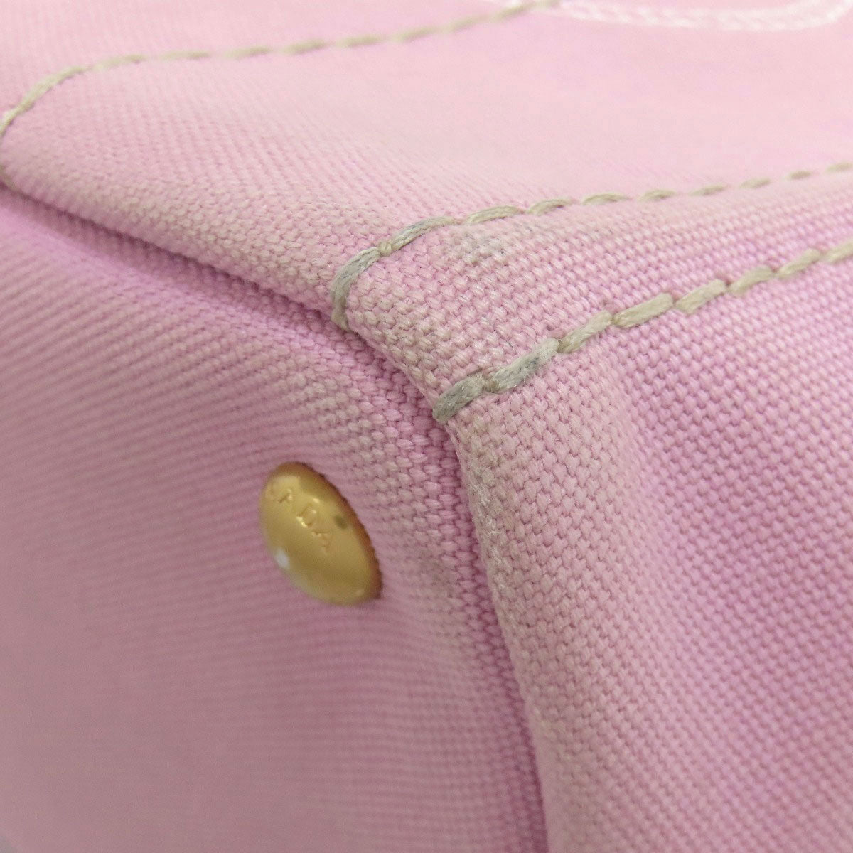 PRADA Handbag 1BG439 canvas pink Canapa mini 2 WAY