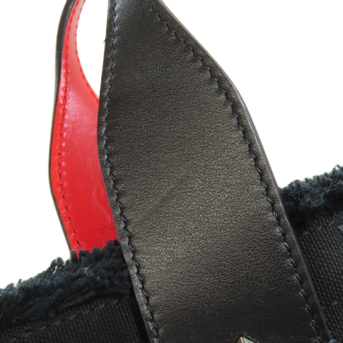 Christian Louboutin Handbag canvas black 2WAY