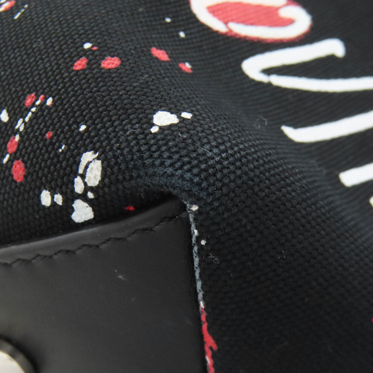 Christian Louboutin Handbag canvas black 2WAY
