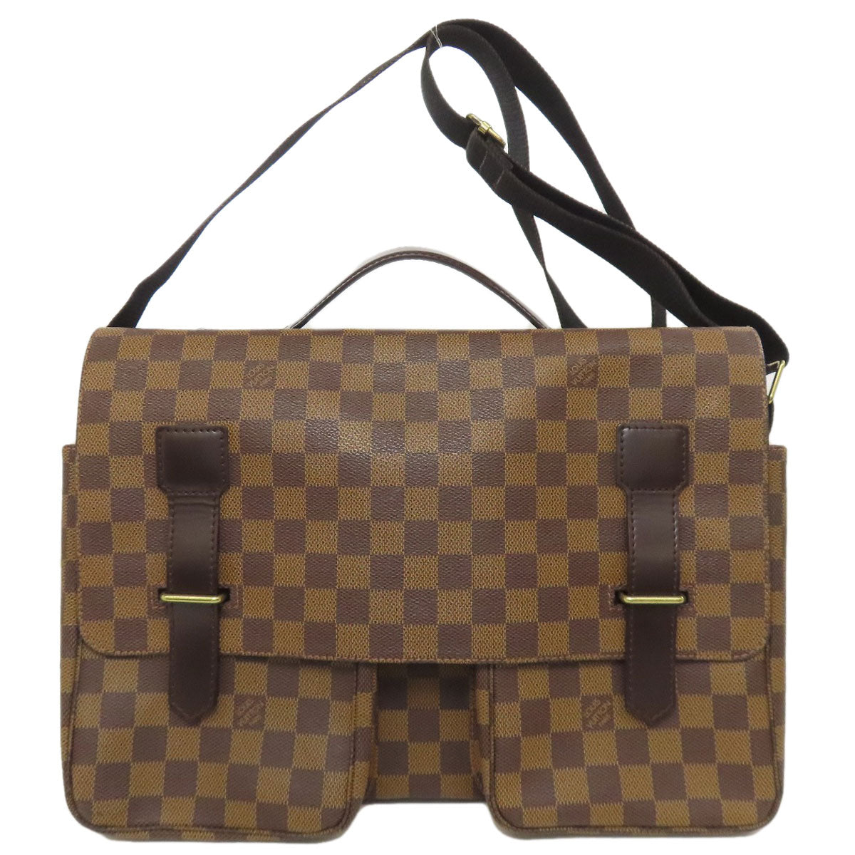 LOUIS VUITTON Tote Bag N42270 Damier canvas Brown Broadway