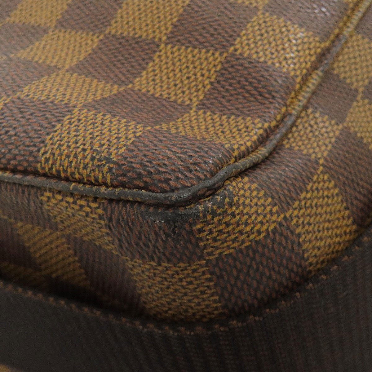 LOUIS VUITTON Tote Bag N42270 Damier canvas Brown Broadway