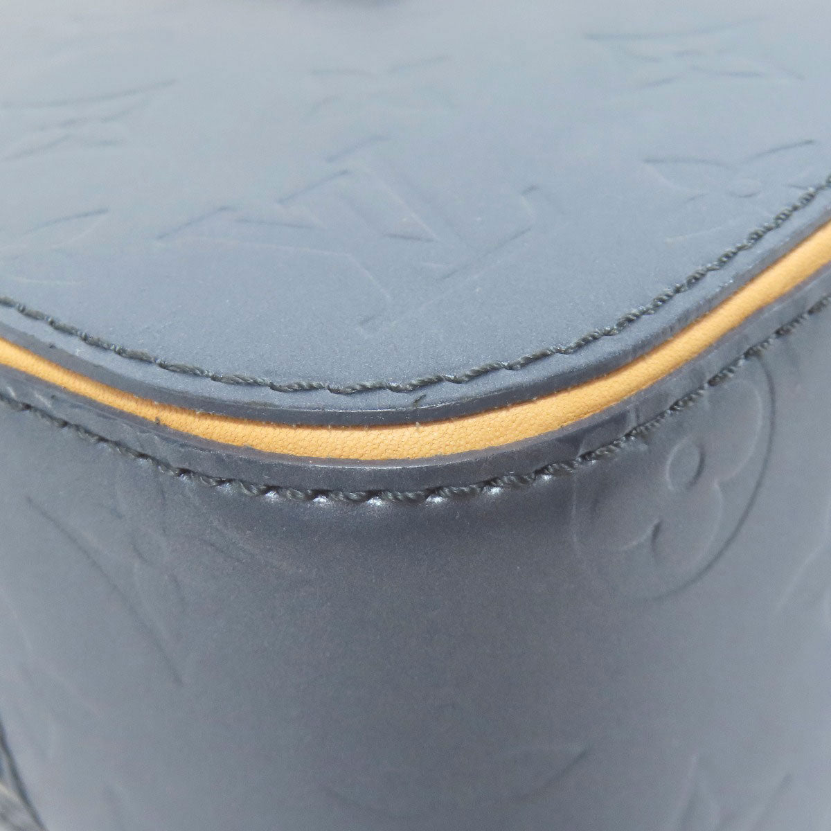 LOUIS VUITTON Handbag M55172 Monogram mat Navy Shelton