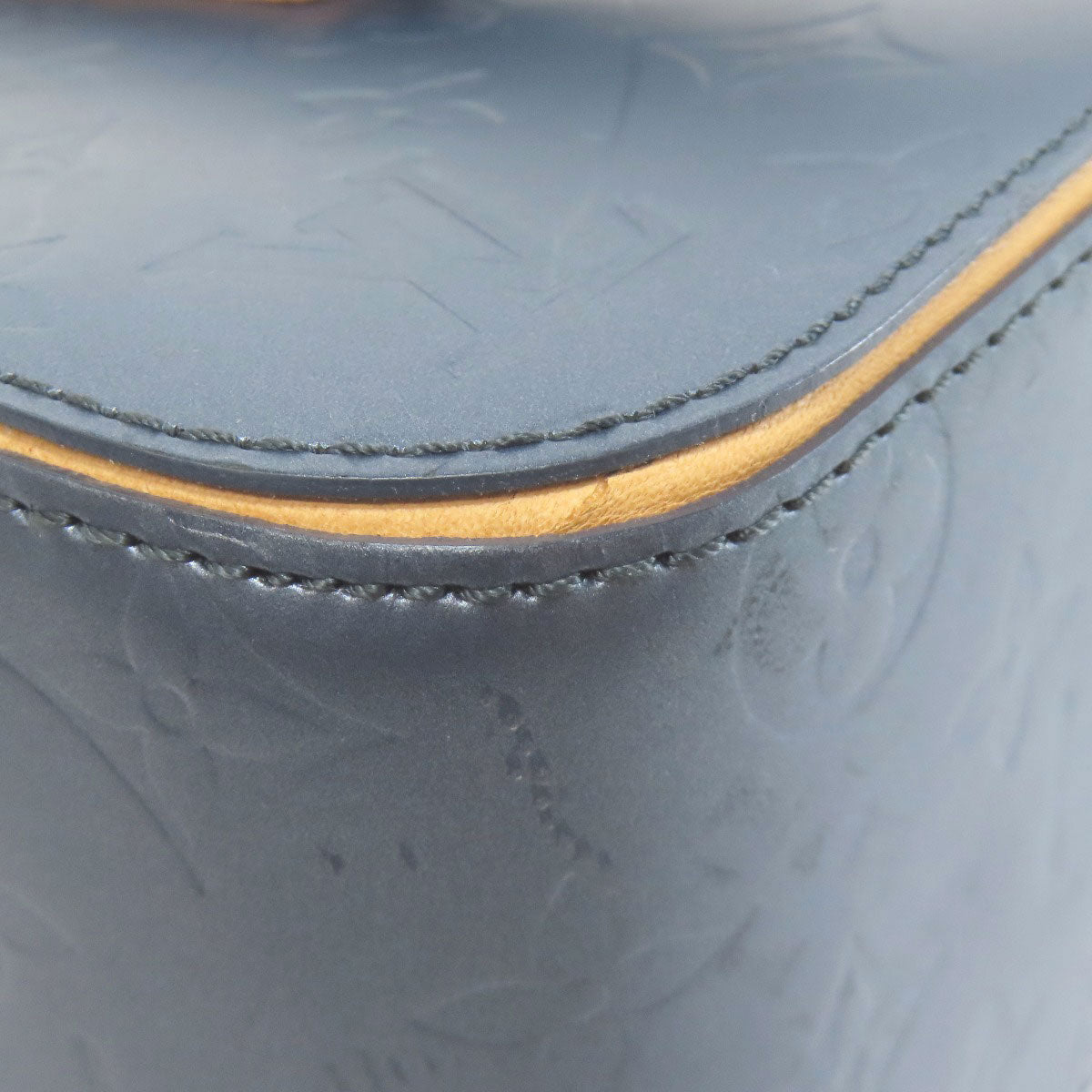 LOUIS VUITTON Handbag M55172 Monogram mat Navy Shelton