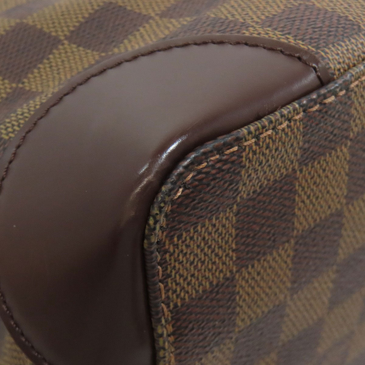 LOUIS VUITTON Tote Bag N51205 Damier canvas Brown HamsteadPM