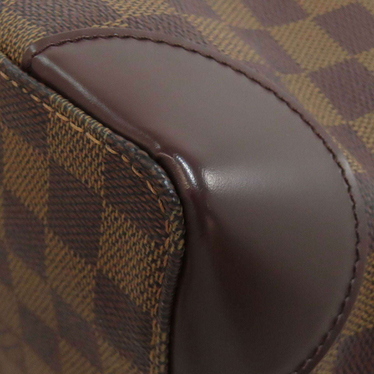 LOUIS VUITTON Tote Bag N51205 Damier canvas Brown HamsteadPM