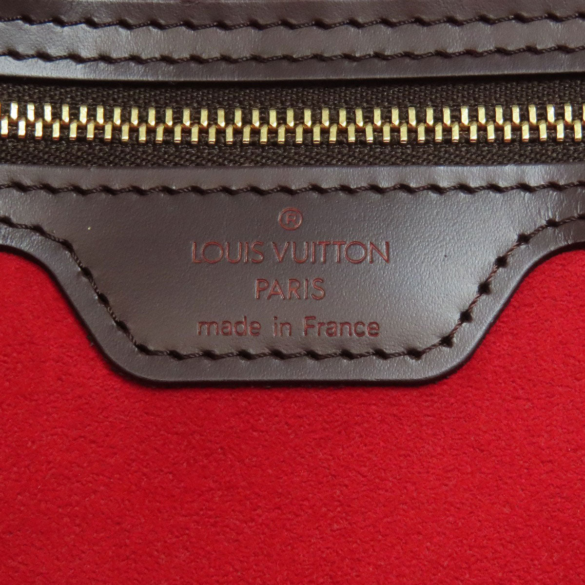 LOUIS VUITTON Tote Bag N51205 Damier canvas Brown HamsteadPM