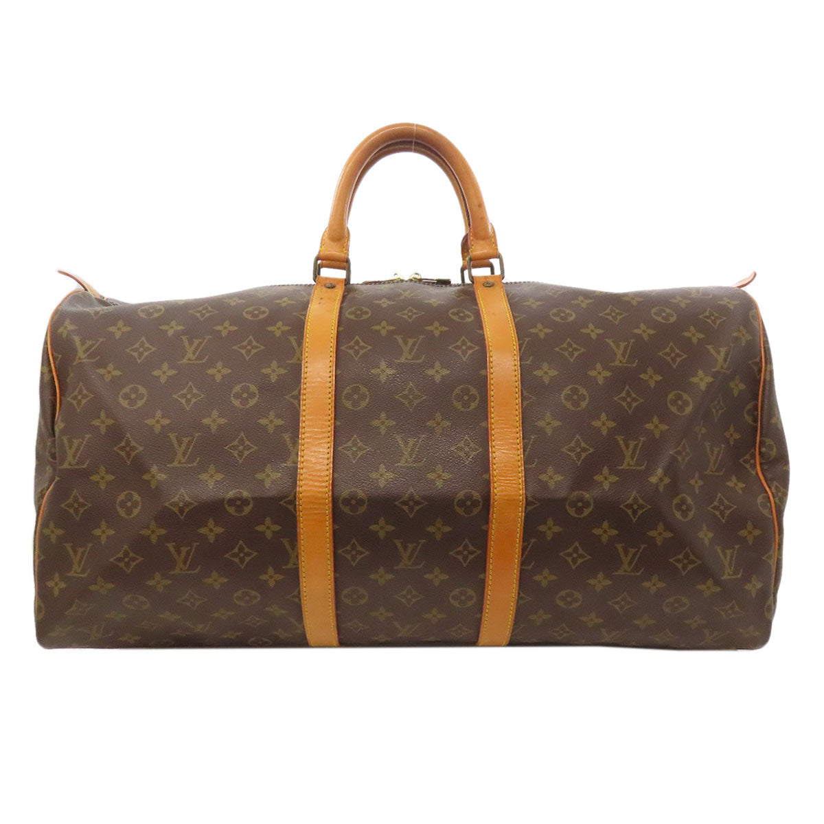 LOUIS VUITTON Boston Duffel bag M41424 Monogram canvas Brown Keepall 55