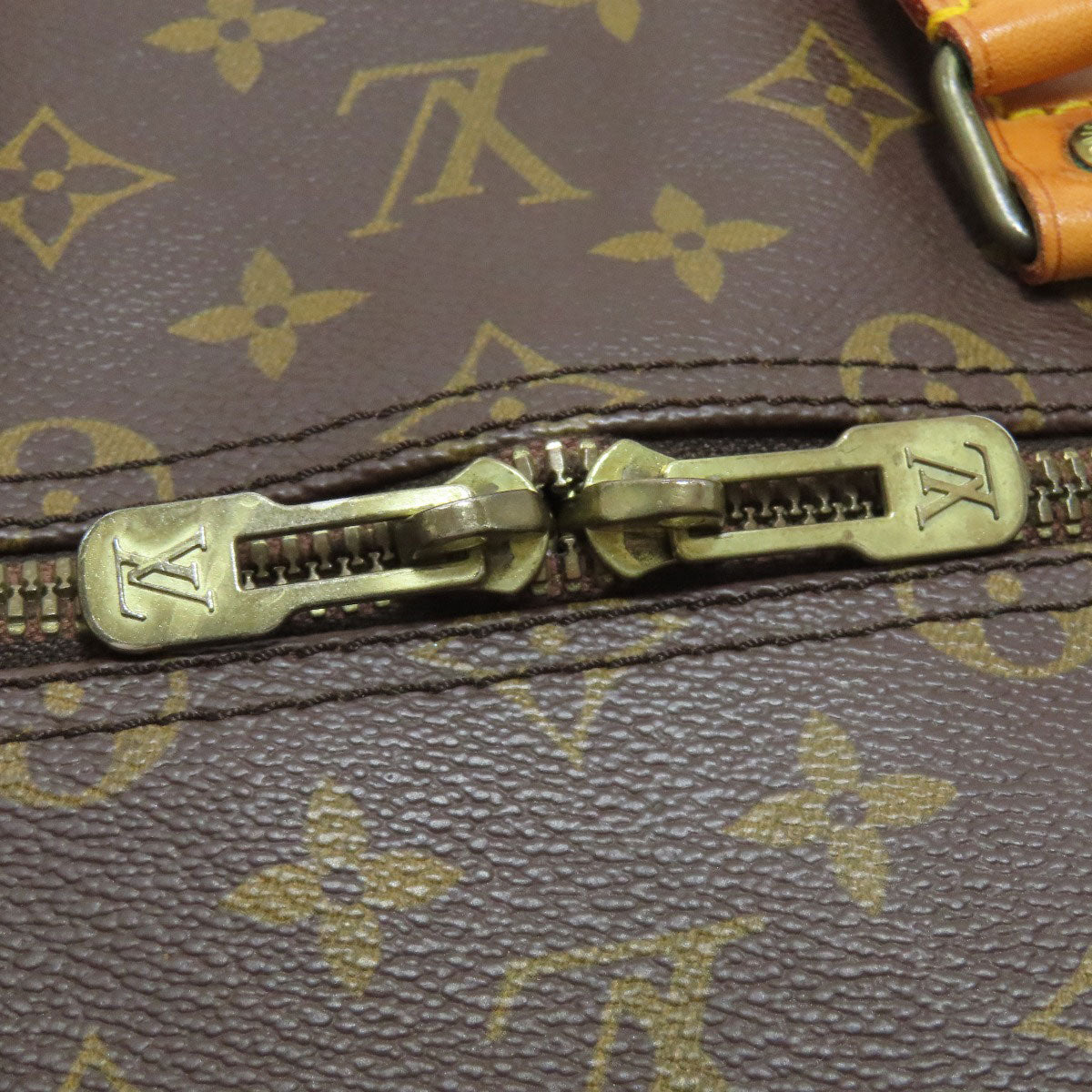 LOUIS VUITTON Boston Duffel bag M41424 Monogram canvas Brown Keepall 55