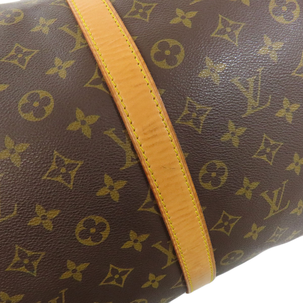 LOUIS VUITTON Boston Duffel bag M41424 Monogram canvas Brown Keepall 55