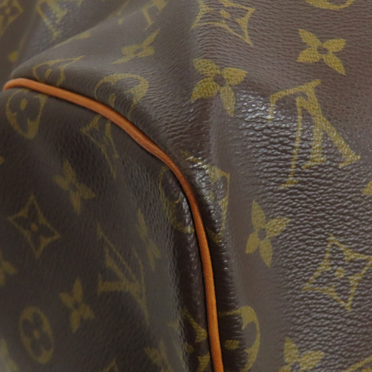 LOUIS VUITTON Boston Duffel bag M41424 Monogram canvas Brown Keepall 55