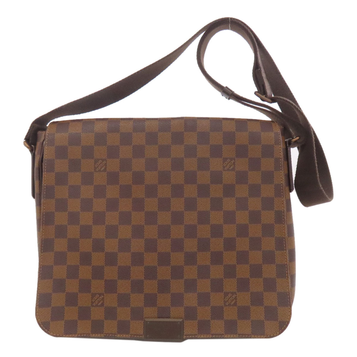 LOUIS VUITTON Shoulder Bag N41212 Damier canvas Brown District MM