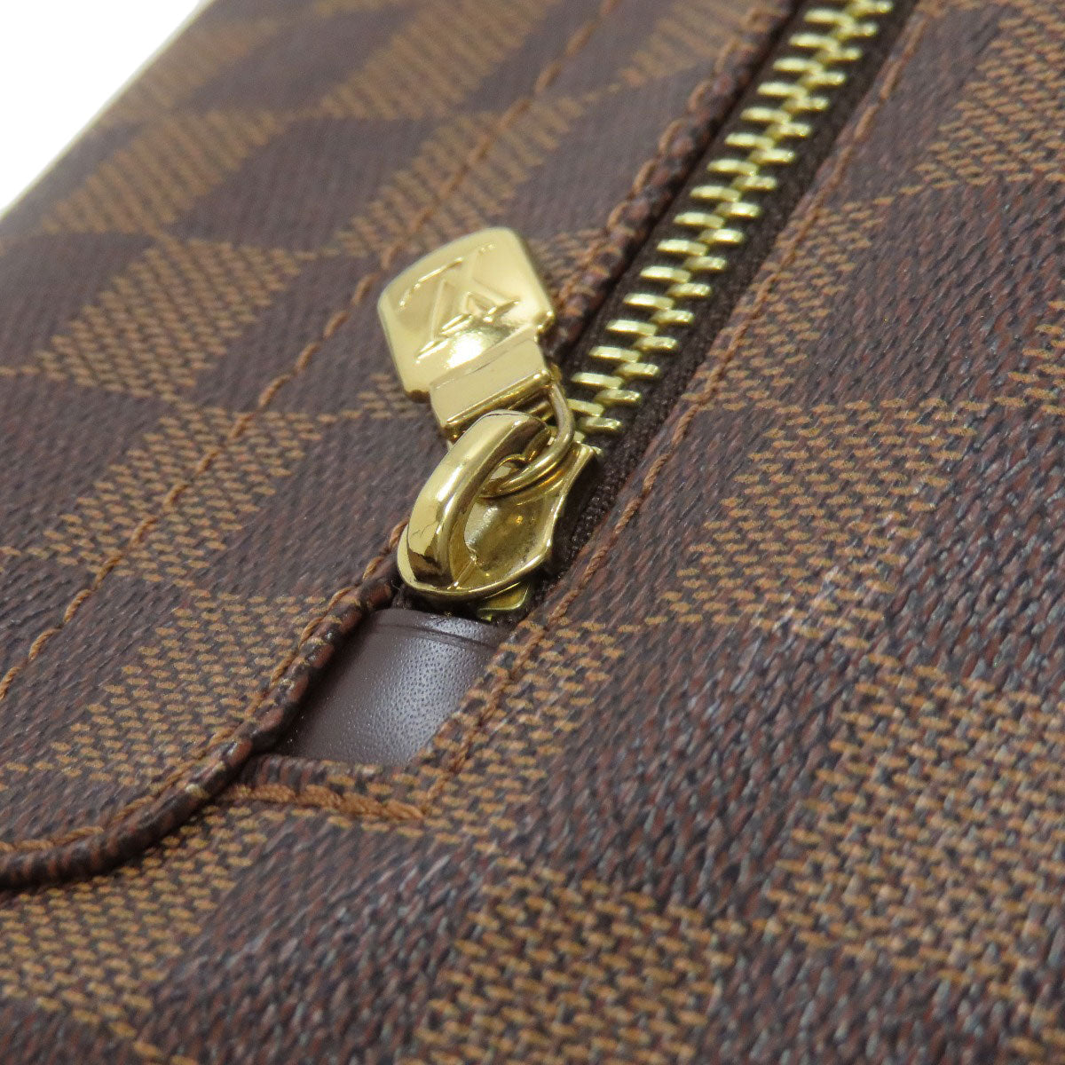 LOUIS VUITTON Shoulder Bag N41212 Damier canvas Brown District MM