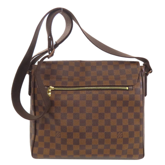 LOUIS VUITTON Shoulder Bag N41212 Damier canvas Brown District MM