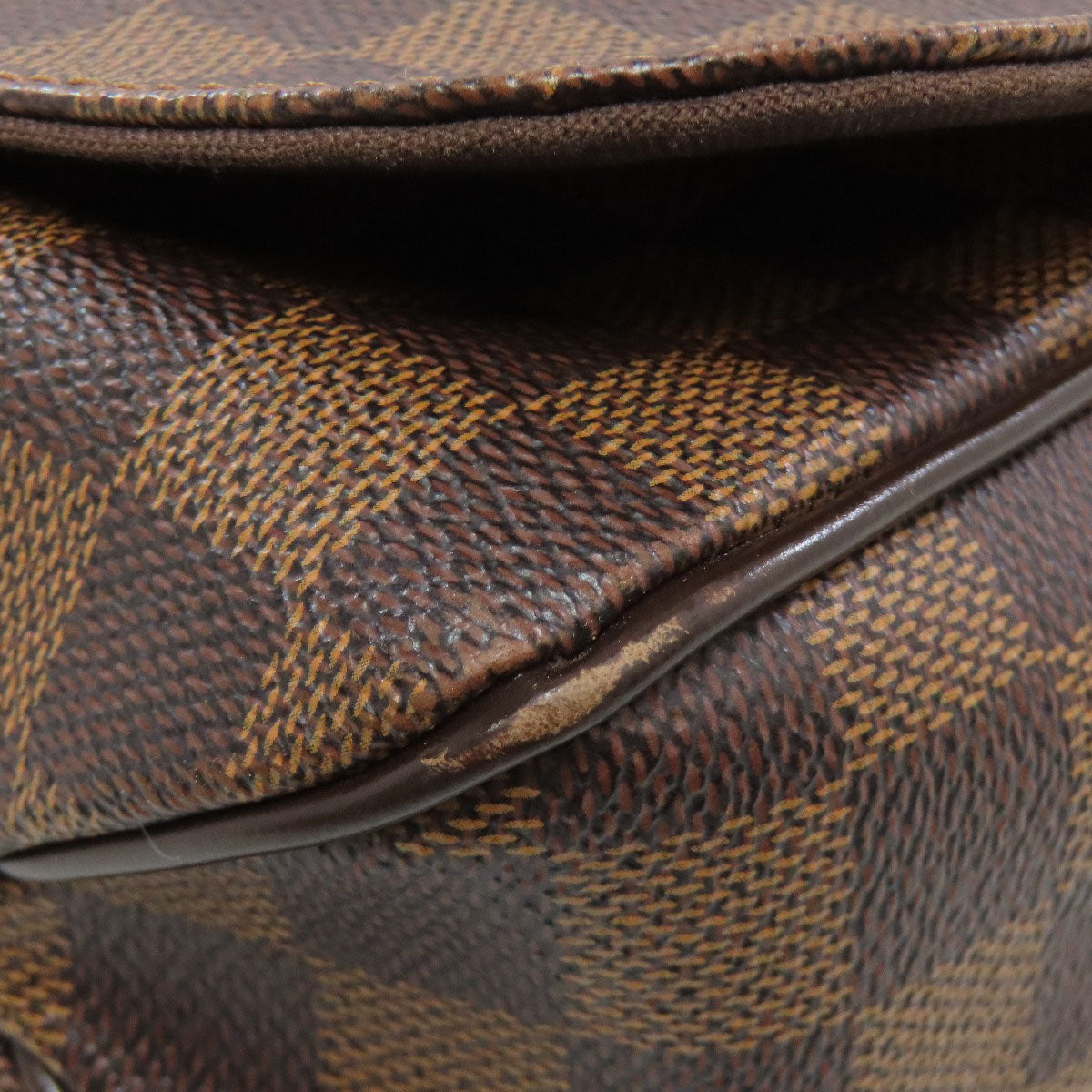 LOUIS VUITTON Shoulder Bag N41212 Damier canvas Brown District MM