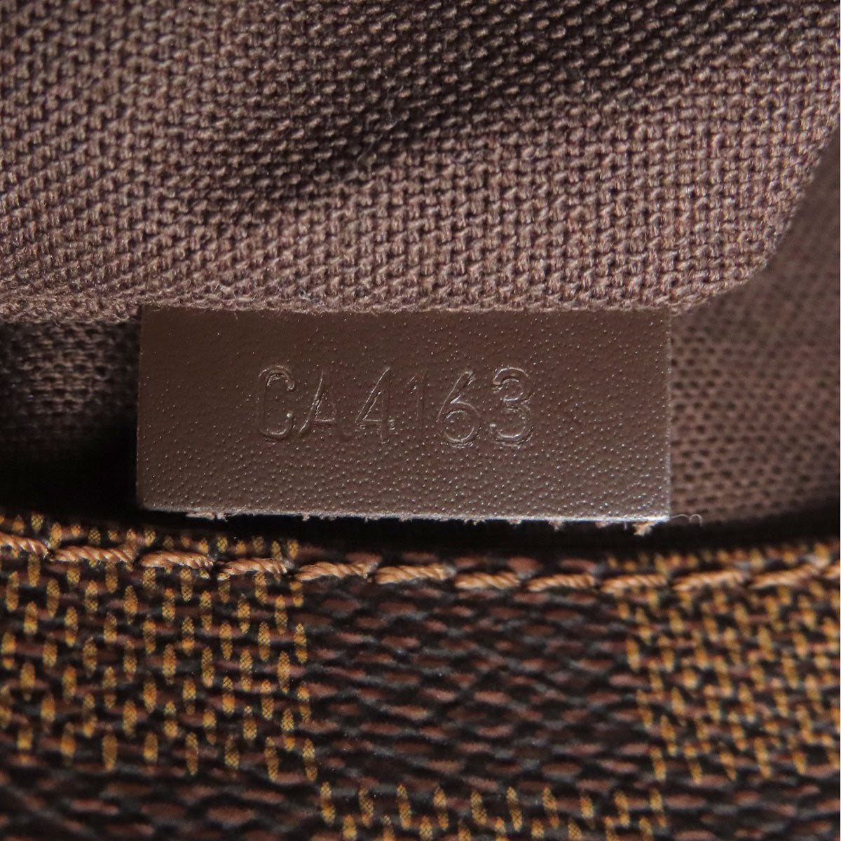 LOUIS VUITTON Shoulder Bag N41212 Damier canvas Brown District MM