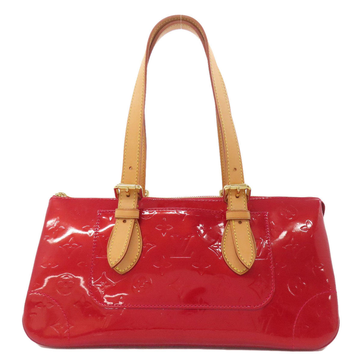 LOUIS VUITTON Handbag M93507 Vernis Red Rosewood Avenue