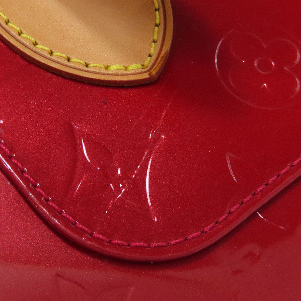 LOUIS VUITTON Handbag M93507 Vernis Red Rosewood Avenue