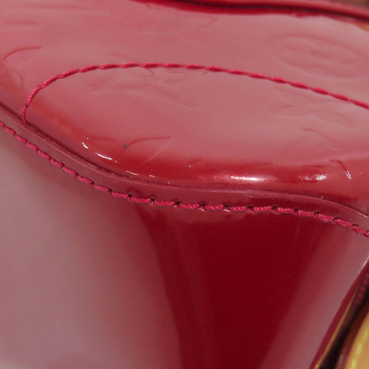 LOUIS VUITTON Handbag M93507 Vernis Red Rosewood Avenue
