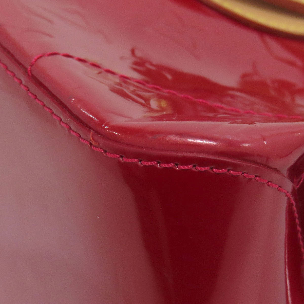 LOUIS VUITTON Handbag M93507 Vernis Red Rosewood Avenue