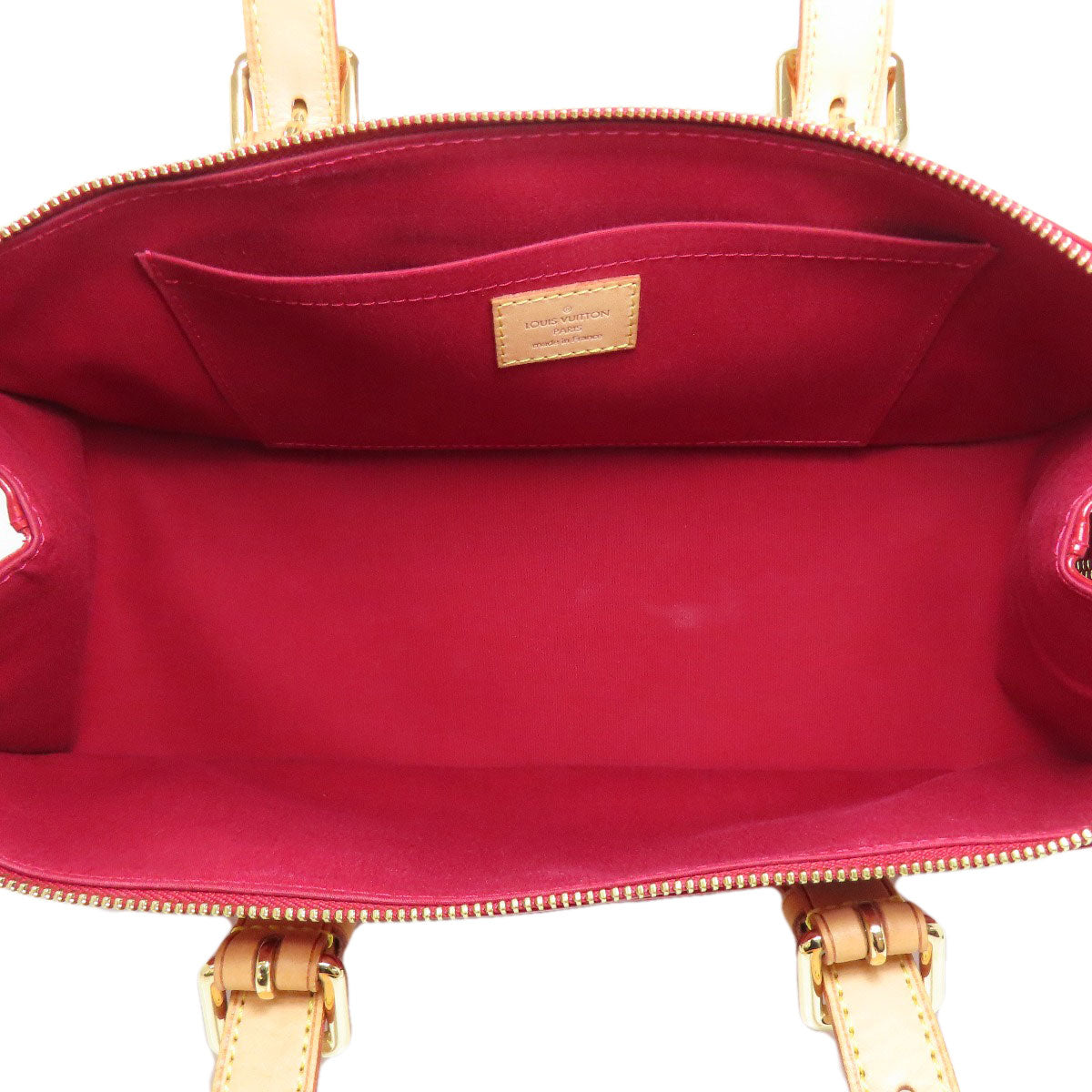 LOUIS VUITTON Handbag M93507 Vernis Red Rosewood Avenue