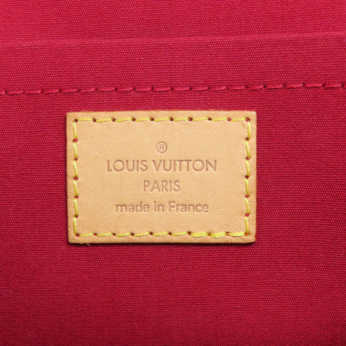 LOUIS VUITTON Handbag M93507 Vernis Red Rosewood Avenue