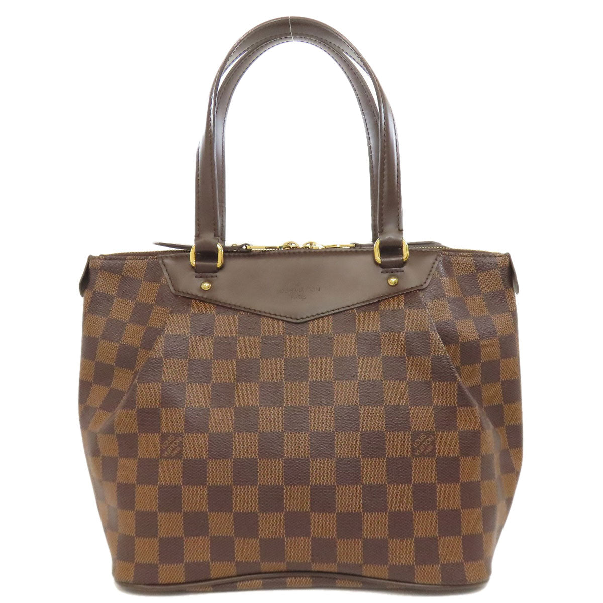 LOUIS VUITTON Tote Bag N41102 Damier canvas Brown Westminster PM
