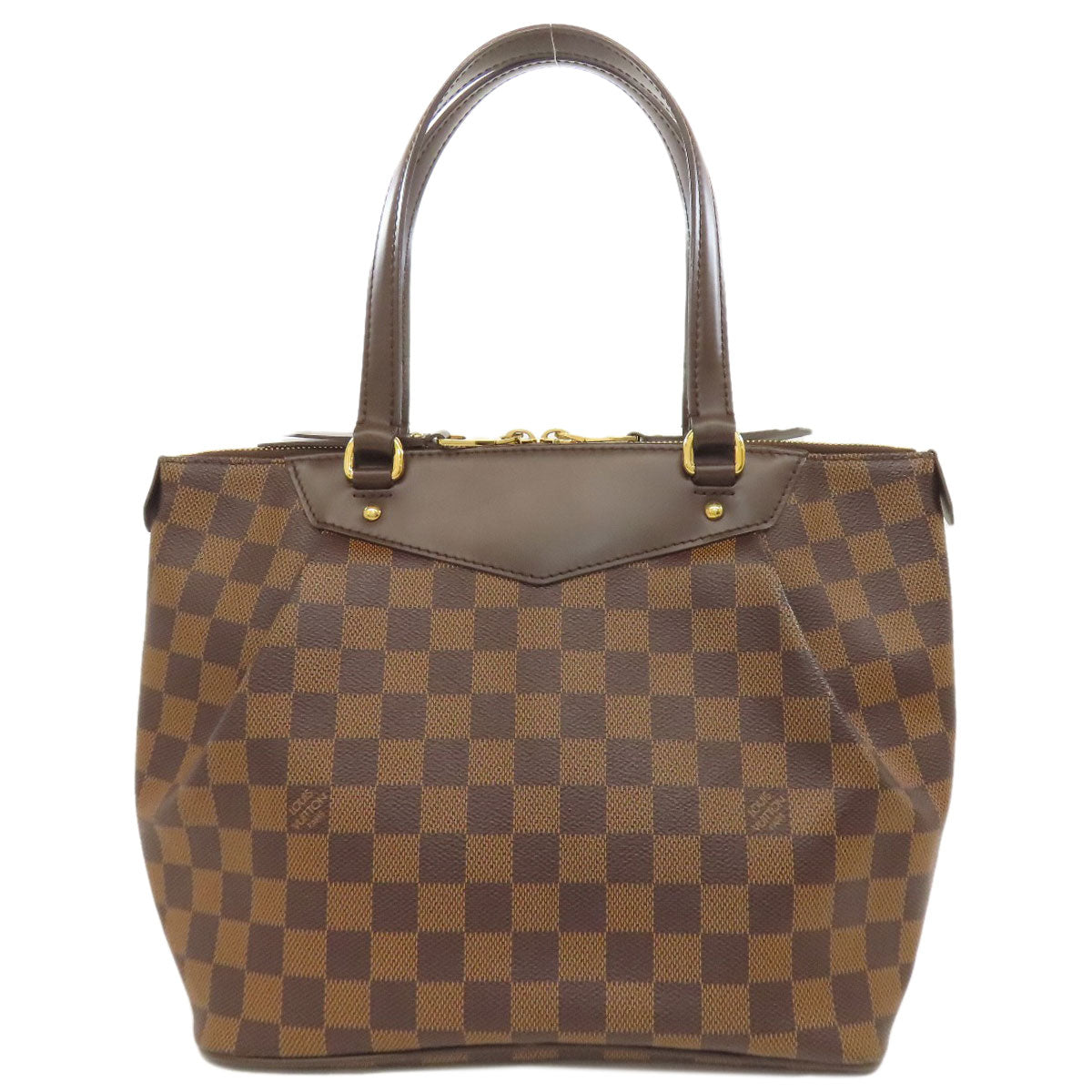 LOUIS VUITTON Tote Bag N41102 Damier canvas Brown Westminster PM
