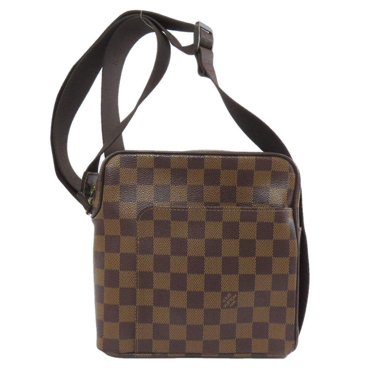 LOUIS VUITTON Shoulder Bag N41442 Damier canvas Brown Olaf PM