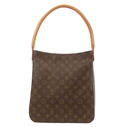 LOUIS VUITTON Shoulder Bag M51145 Monogram canvas Brown LoopingGM