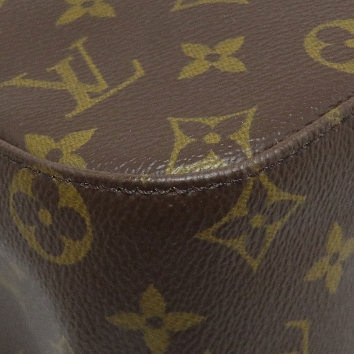 LOUIS VUITTON Shoulder Bag M51145 Monogram canvas Brown LoopingGM